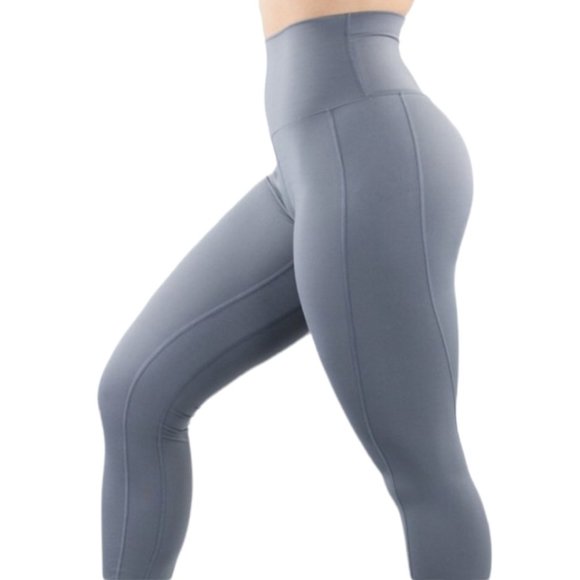 Alphalete Pants - Alphalete Meridian Leggings Women's M Grey High Rise